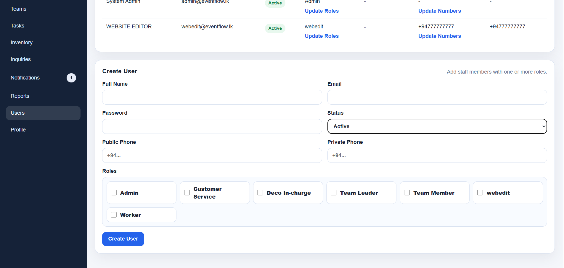 MDECOR – Event Decor Booking & Operations Management System gallery image